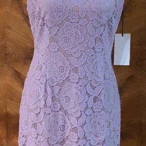 Ivanka Trump lavender lace dress